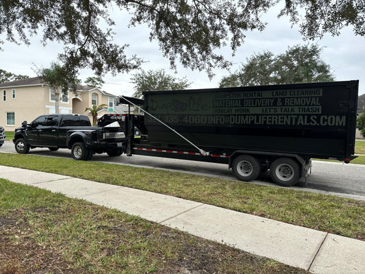 30 Yard Commercial Rolloff Dumpsters - 5 Day Rental