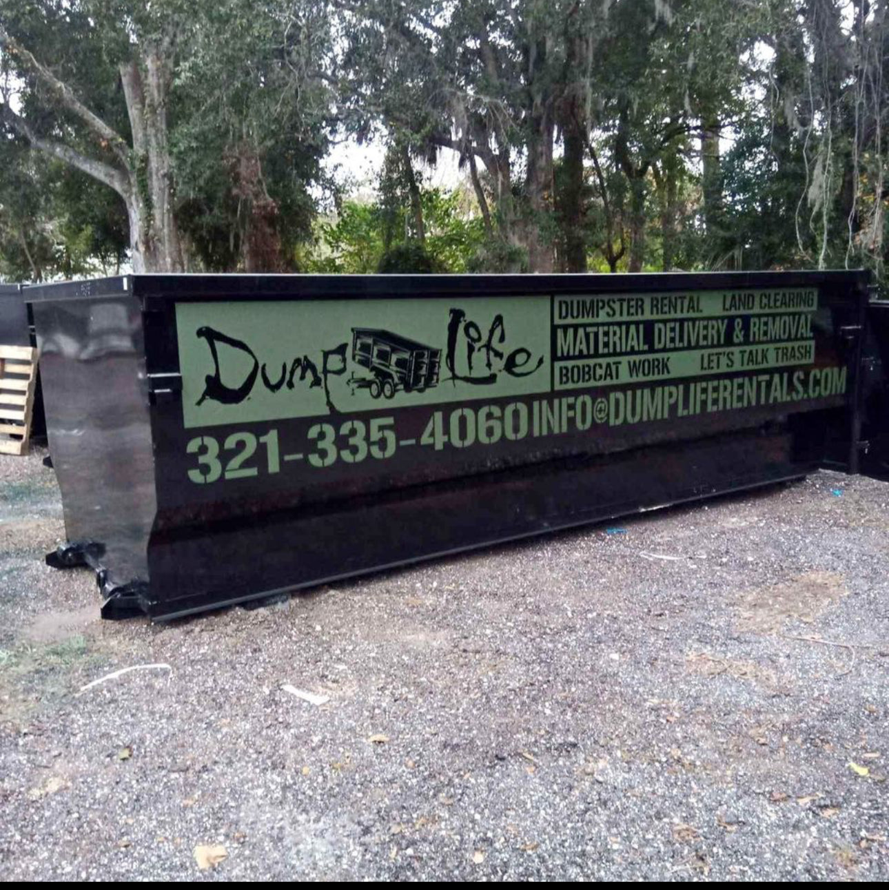 30 Yard Commercial Rolloff Dumpsters - 5 Day Rental